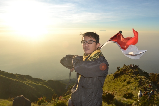 Merah Putih flag of INDONESIA